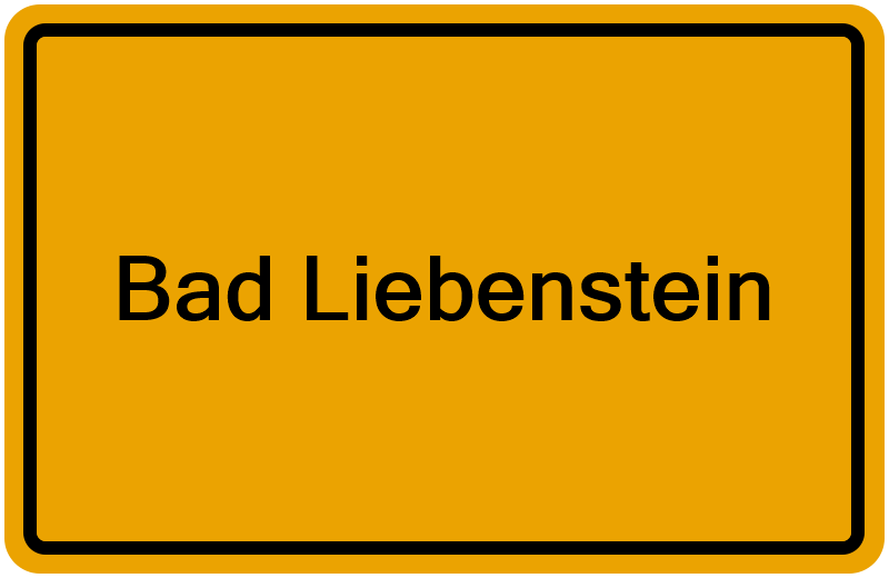 Handelsregisterauszug Bad Liebenstein